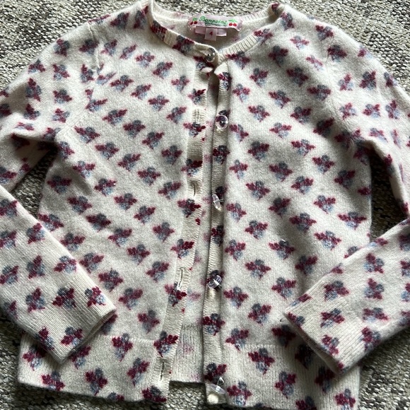 Bonpoint Cashmere cardigan 4T - Picture 4 of 5